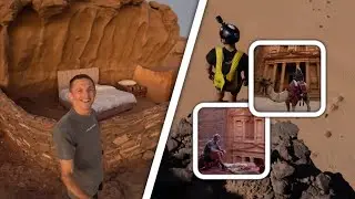 Кемпинг в пещере Иордании и бейс-прыжки в Алжире