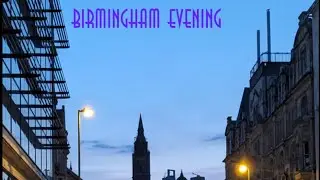 Birmingham Evening Walk || || uk walking tou ||uk street walk || #road #birmingham #london