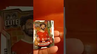 2023-24 Topps Match Attax Extra #packopenning #soccer #sportscards Mohamed Salah Pro Elite nice pull