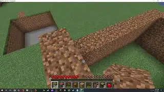 Playing Minecraft, But It Is In The VOID