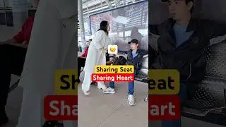 A Gentle Lesson in Sharing Seats [QUINNEE HOANG] #quinneehoang #kindness #respect #publictransport