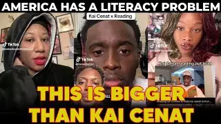 Black Americans Have This To Say About Kai Cenat Reading | Literacy Crisis Explained
