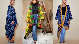 DIY how to make an Asymmetrical Kimono dress tutorial
