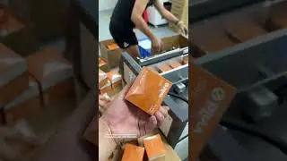 Automatic cellophane film overwrapping machine for electronic cigarette (vvild) #overwrappingmachine