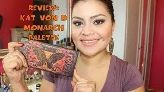 KAT VON D Monarch Eyeshadow Palette Review