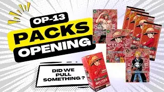 OP-13 One Piece TCG Booster Pack Opening | What Will We Pull?