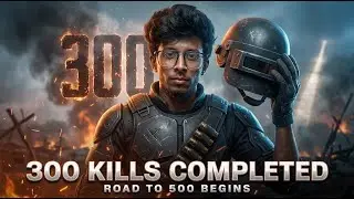 300 KILLS COMPLETED 🔥 | Road to 500 Begins | BGMI Live | AJTUU