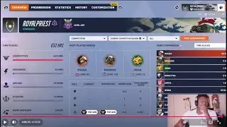 Overwatch 2 Season 20 day 220 Top 500 Challenger live stream 1/16/2026