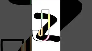 J neon light drawing  #drawing #colors #drawingskill #drawingtutorial #neon #painting #paintingideas