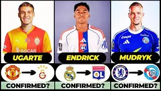 🚨 NEW CONFIRMED TRANSFERS & RUMOURS! 🚨🔥 ft. Endrick, Ugarte, Mudryk... etc