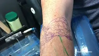 Turtle tattoo | dubai tattoo | ryan sanchez tattoo