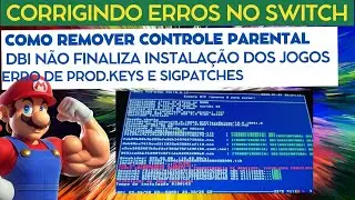 COMO REMOVER CONTROLE PARENTAL / CORRIGIR ERRO SIGPATCHES DBI / DBI N&Atilde;O FINALIZA A INSTALA&Ccedil;&Atilde;O