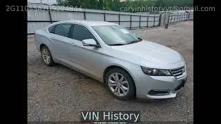 2016 Chevrolet Impala 1lt 2016 2G1105SA7G9204844