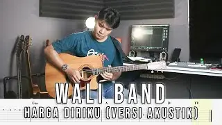 Wali band - Harga Diriku Gitar Solo + TAB (Versi Akustik)