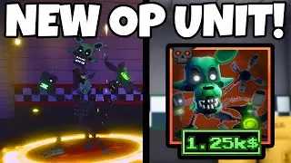 NEW PHANTOM MANGLE UNIT IS CRAZY OP in Roblox Five Nights TD (FNTD)