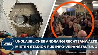 RIESEN ANDRANG! Anw&auml;lte mieten Veltins-Arena f&uuml;r Informationsveranstaltung f&uuml;r Bankraub-Gesch&auml;digte