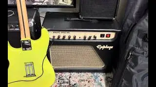Epiphone 5 Watt Valve Special with Eminence Speaker.