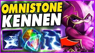 OMNISTONE KENNEN IS TOO FUN! CAN'T GO WRONG WITH THIS RUNE! - League of Legends