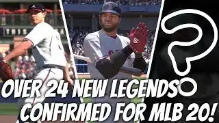 24+ NEW Legends CONFIRMED For MLB The Show 20! HUGE New Legend Reveals!