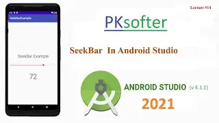 Seekbar - Listening to Progress Changes  #14 | Android studio seekbar in hindi/urdu