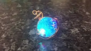 Wearable Fashion Technology | Light up colour-changing pendant