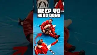 this is why you keep yo head down in kesa gatame !! #sambo #bjj #grappling