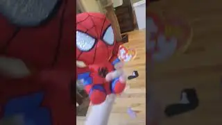 The pizza man is here or should I say the spider pizza man is here