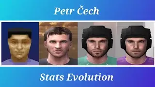 Petr Čech - Stats Evolution - Winning Eleven 2002 ao PES 2020 - PS1 e PS2