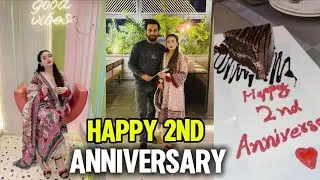 2nd Wedding Anniversary special || Beautiful moments With Saeed 😍 || Hamailsaeedvlogs