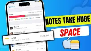 How to Move Notes to the Local Storage - Notes App Storage Issue Fix