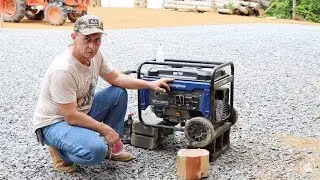 S1 EP9 | HOW TO CHANGE OIL ON WESTINGHOUSE 3600 GENERATOR