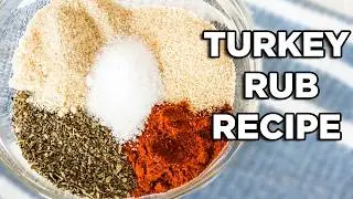 Best-Ever Turkey Rub for Thanksgiving | 5 Ingredient Wet or Dry Rub for Turkey
