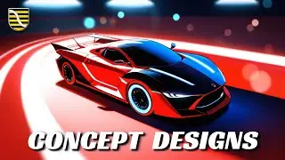 Concept cars designs generated by AI (Stable Diffusion) 2 #cardesign #design #concept #cars #trucks