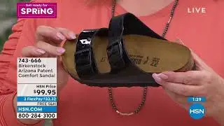 Birkenstock Arizona Patent Comfort Sandal