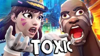 The MOST TOXIC Overwatch Competitive Players