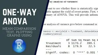 One way analysis of variance using R