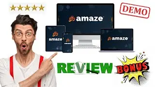 Amaze Review And Bonuses⚡💰💰 World's BEST Automated Store Builder💻📲 Amaze Software Review Bonus💰💰💻📲