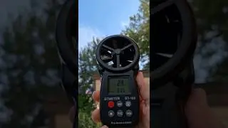 NEW GADGET FOR FUTURE ADVENTURES...#anemometer #weather