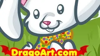 How to Draw an Easter Bunny for Kids, Step by Step