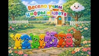 😀Let's have fun learning numbers and colors / Весело учим цифры и цвета 
