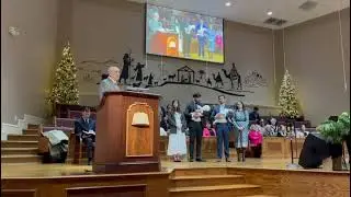 На память о благословенни  в церкви маленькой Аделины в Америке