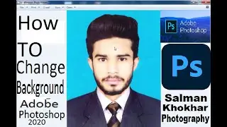 How To change Background in Adobe Photoshop 2020