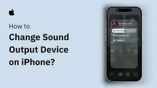 How To Change iPhone Sound Audio Output - Step By Step