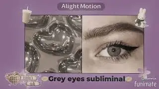 GREY EYES SUBLIMINAL/CHANGE EYE COLOR SUBLIMINAL/EYES COLOR SUBLIMINAL#greyeyes #subliminal