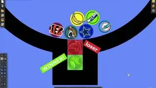 NFL Marble Race Tournament Part 2