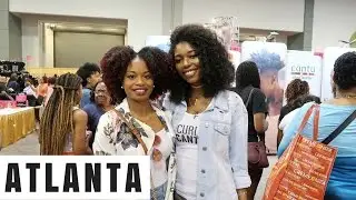 WORLD NATURAL HAIR SHOW IN ATLANATA | TALIAH WAAJID
