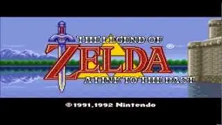 The Legend of Zelda - A Link To The Past - Dark Mountain Forest