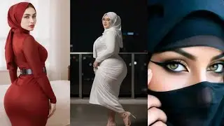 Elegant Hijab & Niqab Fashion Looks | Modest Beauty Style Inspiration 4K | Graceful Islamic Fashion