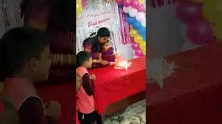 First Birthday cake cut baby girl  🎂🎂🎂