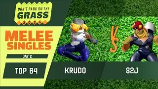 Krudo (Sheik) vs S2J (Captain Falcon) - DPG 2024 - Melee Singles: Top 64